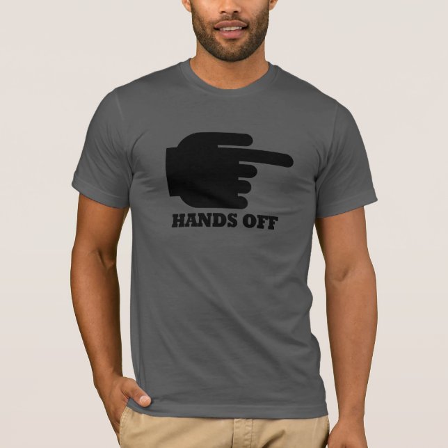 HAND OFF PUNKT HÖGER -.png Tröja (Framsida)