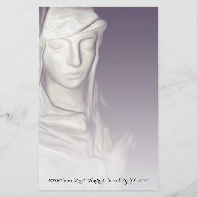 hand om hjärtat brevpapper (Framsida)