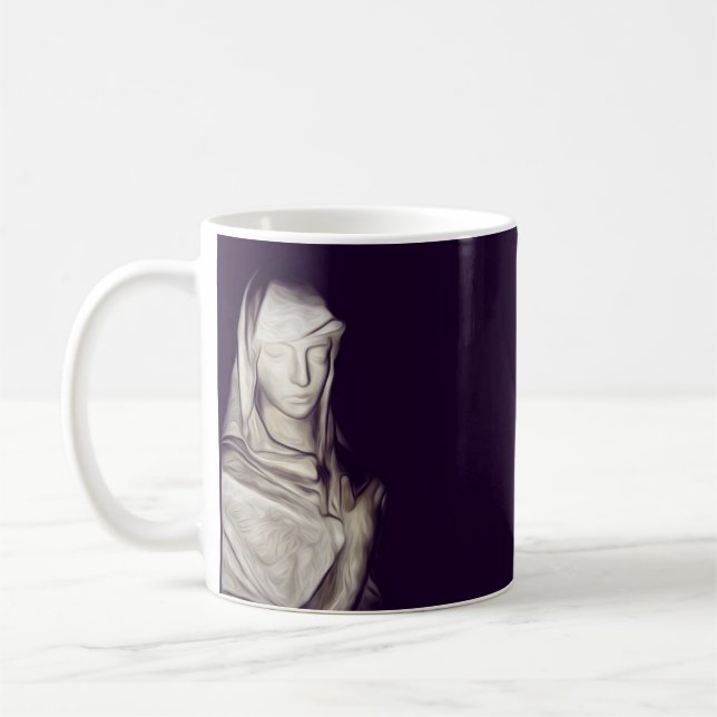 hand om hjärtat kaffemugg (Vänster)