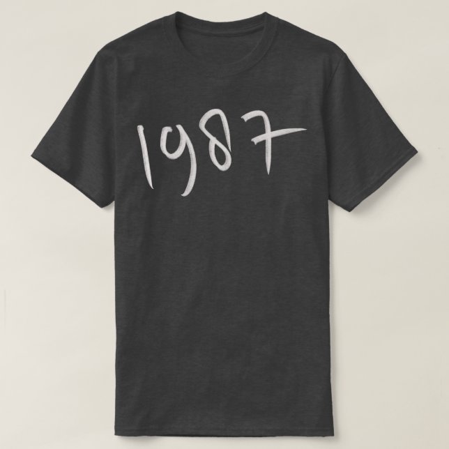 Hand plockade 1987 t shirt (Design framsida)