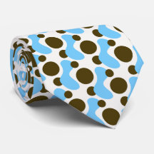 Hand plockade Abstrakt Organic Shapes Necktie