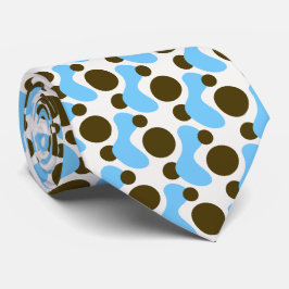 Hand plockade Abstrakt Organic Shapes Necktie Slips