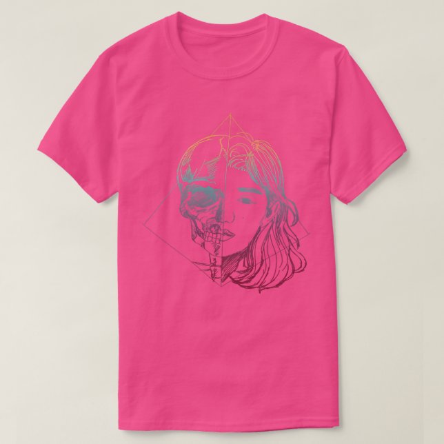 Hand plockade Anime Skelita Premium T-Shirt Copy (Design framsida)