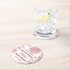 Hand plockade är kärlek och Pizza-Möhippan Underlägg Papper