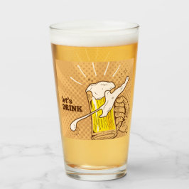 Hand plockade Beer Glaskopp