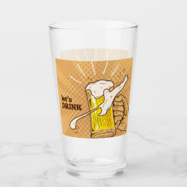 Hand plockade Beer Glaskopp