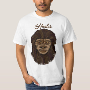 Hand plockade Bigfoot Sasquatch Swamp Ape Hunter T Shirt