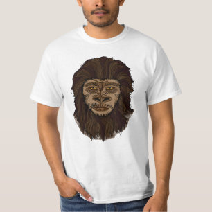 Hand plockade Bigfoot Sasquatch Swamp Ape T Shirt