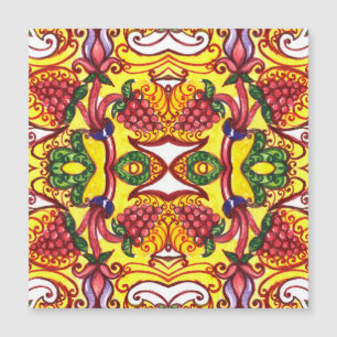 Hand plockade: Blommigt för prydnadsföremål.