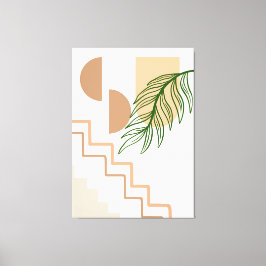 Hand plockade Boho Wall Art #3 Canvastryck