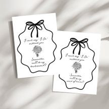 Hand plockade Bow Blommigt Bridesmaid Frieri