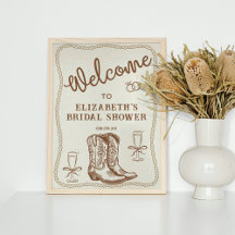 Hand plockade Brown Cowgirl Western Boots Välkomme