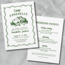 Hand plockade Camp Bachelorette Party