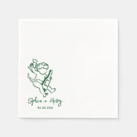 Hand plockade Cherub Cupid Icon Bröllop