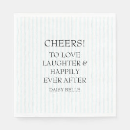 Hand plockade Doodle Möhippa Grönt Pappersservett