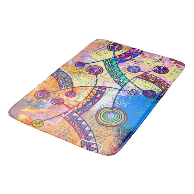 Hand plockade efter EDDArt - Dream  1 Badrumsmatta (Vinklad)