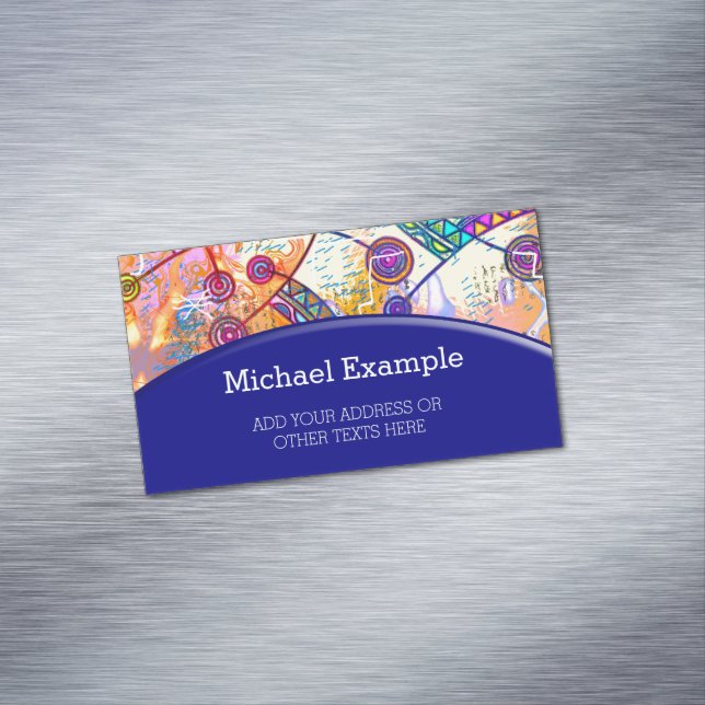 Hand plockade efter EDDArt - Dream  1 Magnetiska Visitkort (In Situ)