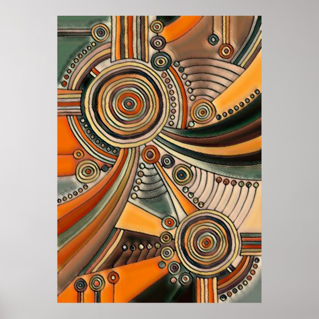 Hand plockade efter EDDArt - tankar 1 Poster (Framsidan)