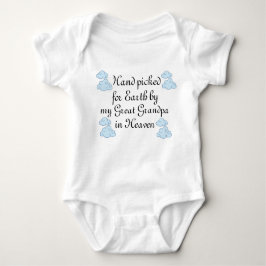 "Hand plockade efter jorden.." Slogan baby. T Shirt