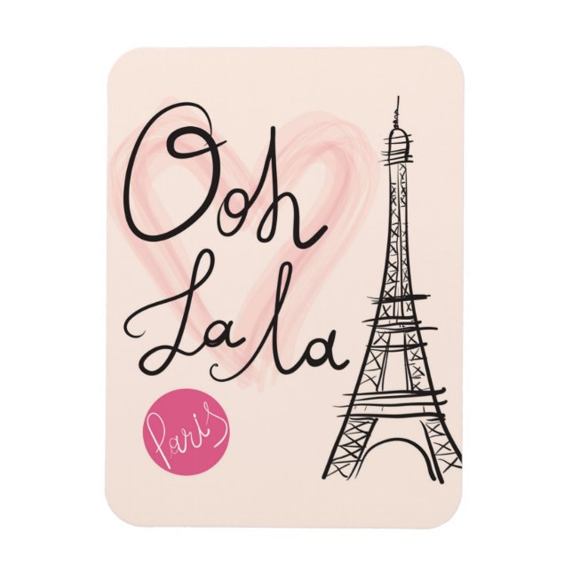 Hand plockade Eiffel Torn Magnet (Vertikal)