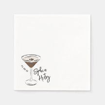 Hand plockade Espresso Martini Cocktail