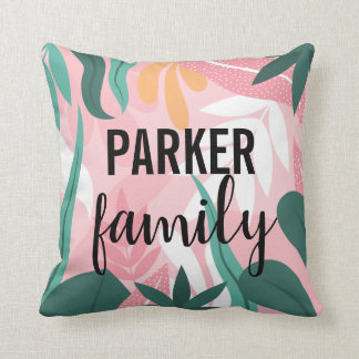 Hand plockade Exotic Löv - bakgrund Kudde