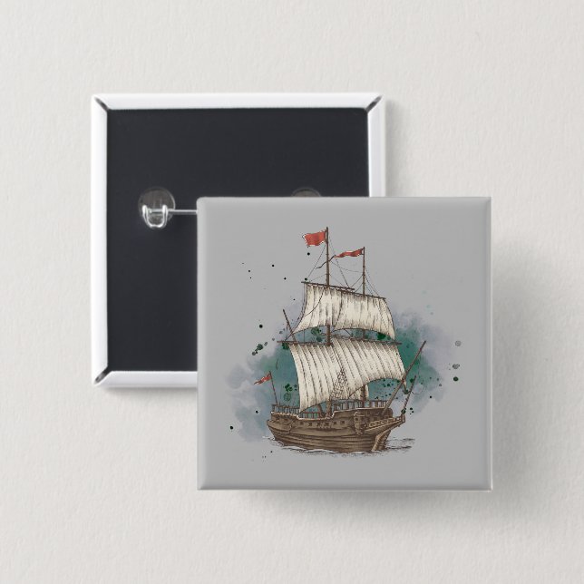 Hand plockade Frakt i kupongvåg i Stänk-bakgrunden Knapp (Framsida & baksida)