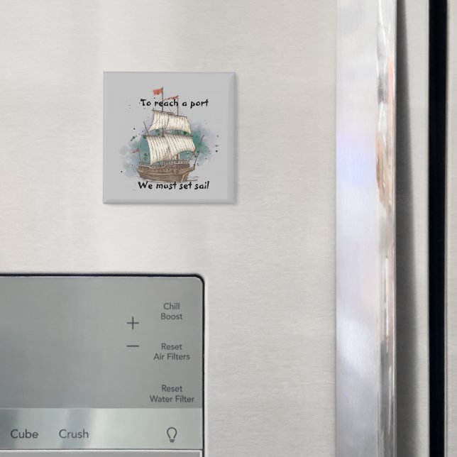 Hand plockade Frakt i kupongvåg i Stänk-bakgrunden Magnet (In Situ (Fridge))