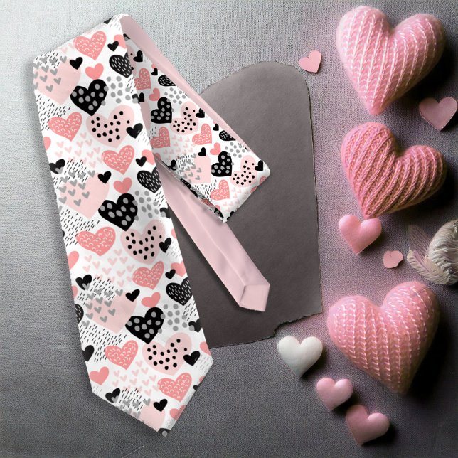Hand plockade Hearts and Dots Mönster ID471 Slips (Skapare uppladdad)