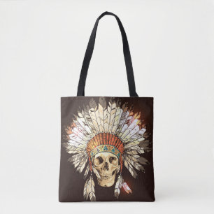 hand plockade-hemadress Indian med H Tygkasse