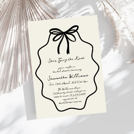 Hand plockade Hon är Gifter sig Möhippa Inbjudningar