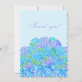 Hand plockade Hydrangeas i Vas Inbjudningar