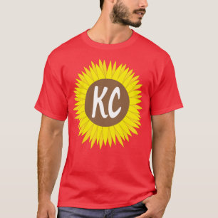 Hand plockade KC Kansas City Solros T Shirt