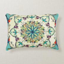 Hand plockade Kingfisher Mandala