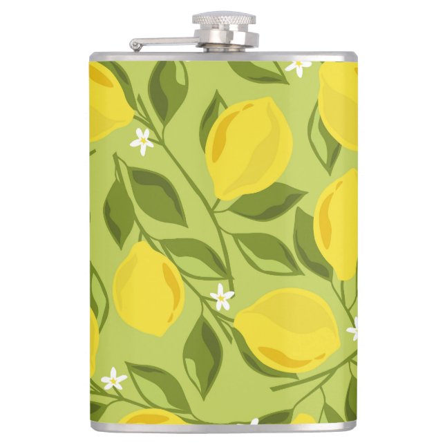 Hand plockade Lemons Colorful Tapet Fickplunta (Framsidan)