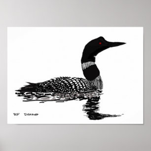 Hand plockade Loon Poster