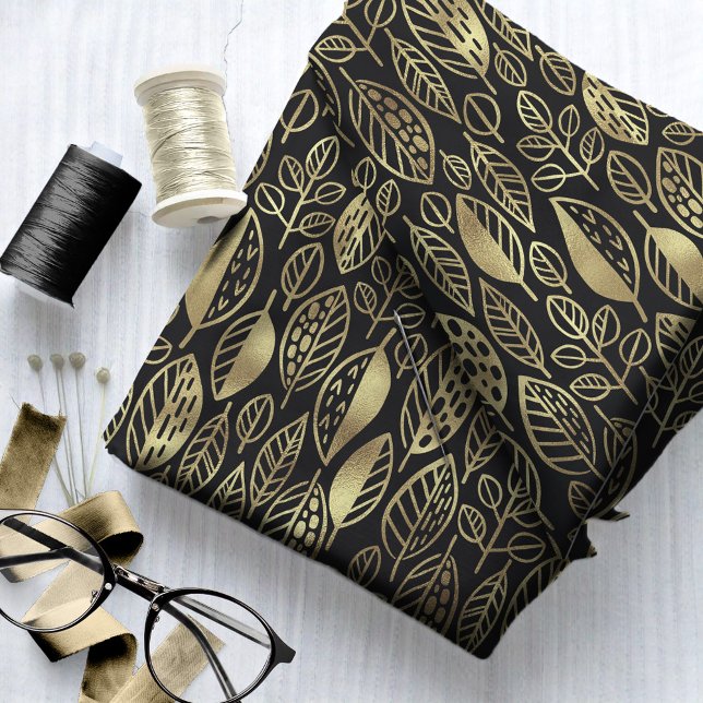 Hand plockade Löv Mönster, ID495 Tyg (Skapare uppladdad)