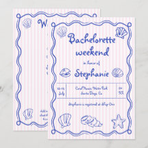 Hand plockade-manlig snäckor rosa bachelorette