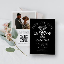 Hand plockade Modern Martini Photo Spara Datumet