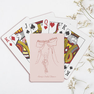Hand plockade-Möhippor för visemisk coquette- Casinokort