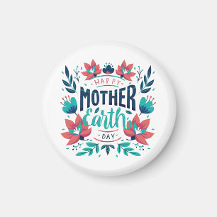 Hand plockade Mor Earth Day Design-23184 Hoodie Magnet
