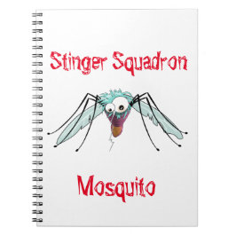 Hand plockade Mosquito Anteckningsbok