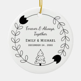 Hand plockade: Ornament Bröllopsfavör