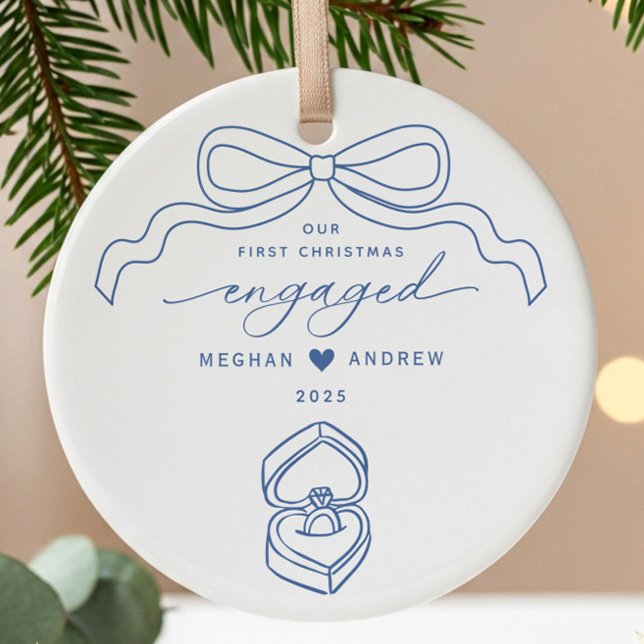 Hand plockade påbörjade jul julgransprydnad keramik (Skapare uppladdad)