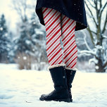 Hand plockade Peppermint Rand Classic Roligt jul Leggings<br><div class="desc">Den här roligten och den festliga designen har hand plockade pepparmint rand i klassiskt rött och vitt för den mysiga,  traditionella helgdag med ett tips om stollig. Originalkonst av Malissa Melrose.</div>
