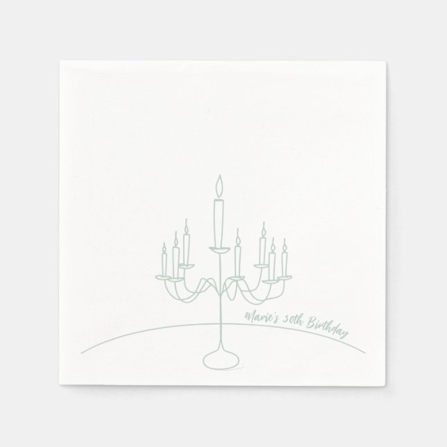 Hand plockade Rococo Soft Renaissance Coquette Par Pappersservett (Framsidan)