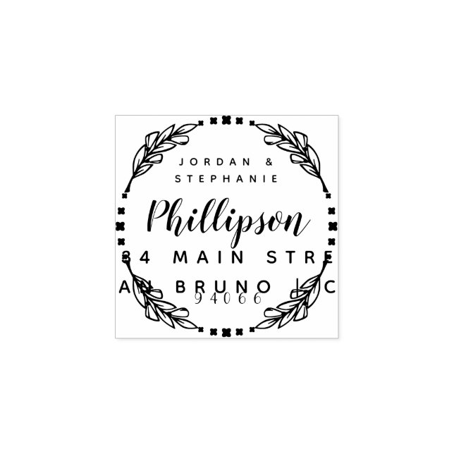 Hand plockade Rustic-skript, ett par citattecken,  Stämpel (Tryck)