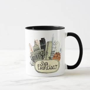 Hand plockade San Francisco Mugg