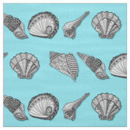 hand plockade Seashell Beach Decor DIY Färg Tyg