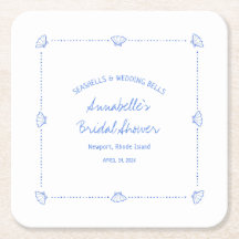 Hand plockade Seashells & Bröllop Klockor Möhippa